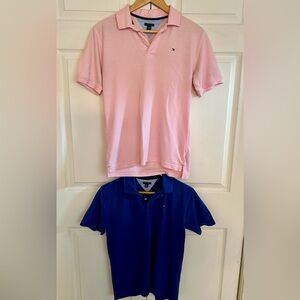 Tommy Hilfiger Kids Polo Shirts in Pink and Blue